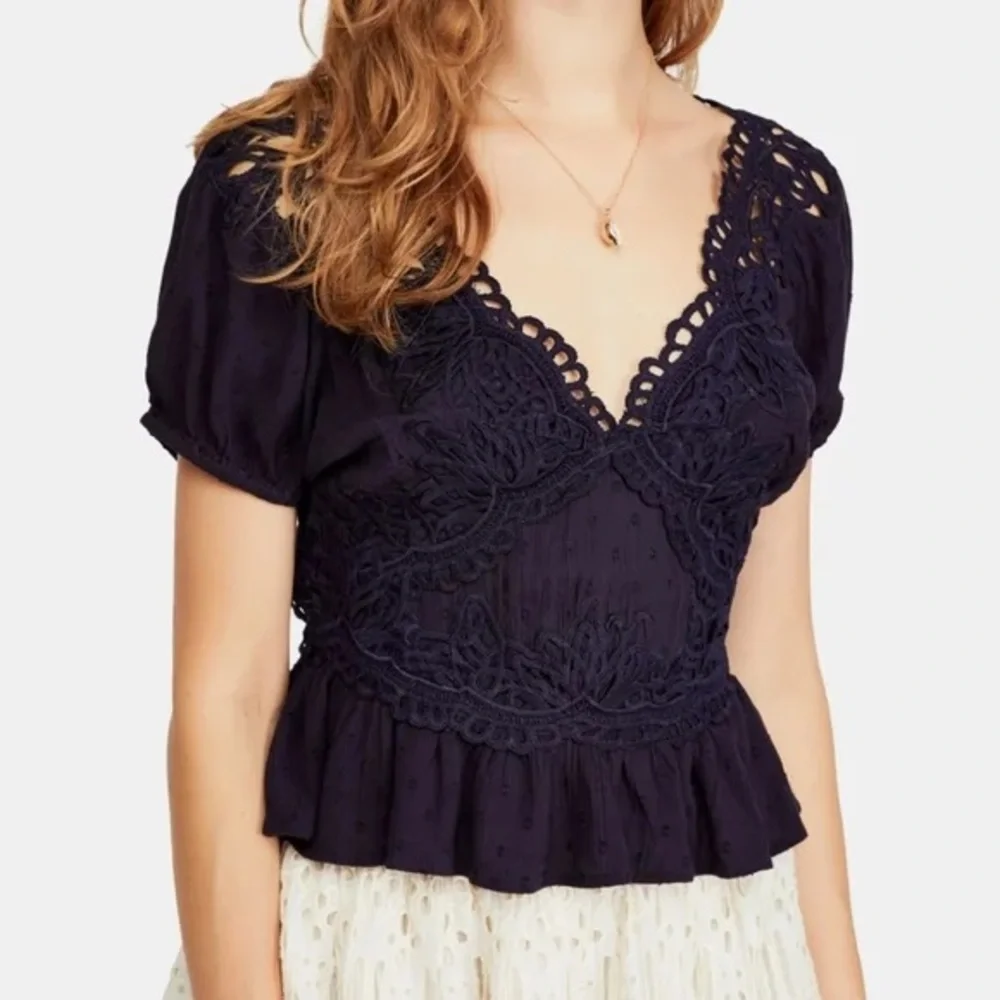 Free People Sweet Roses Pullover - Picture 1 of 4